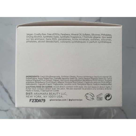 Glow‎ Recipe Papaya ENZYME Cleansing Balm BNIB - Picture 5 of 7